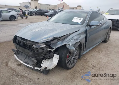 2017 Infiniti Q60 3.0T Red Sport 400 from USA, damaged, VIN JN1FV7EKXHM610221